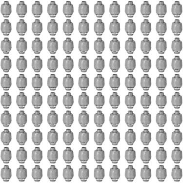 Imagem de Conector líquido de 1,27 cm com conduíte elétrico de PVC, conector de conduíte flexível de 180 graus para casa cozinha e banheiro suprimentos de ferramentas (60 peças)