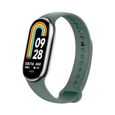 Imagem de Pulseira De Silicone Para Xiaomi Mi Band 8 NFC, Substituição De Cinto 