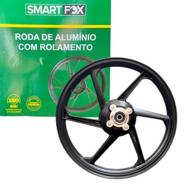 Imagem de Roda Liga Leve Traseira Fan 125 2009 Freio A Tambor Completa