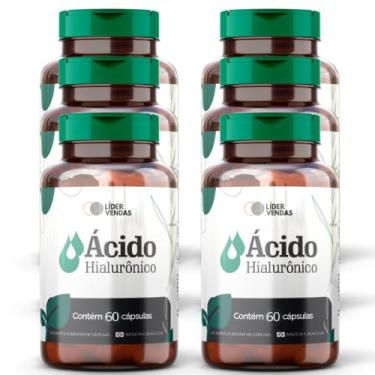 Imagem de Ácido Hialurônico - 500mg com 60 cáps - 6 potes