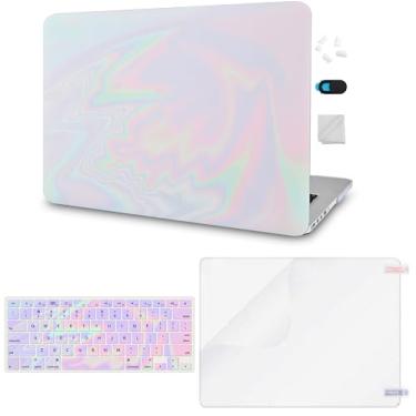Imagem de KECC Capa compatível com MacBook Pro de 13 polegadas 2016 – 2020 versão A2338 M1 A2289 A2251 Touch Bar Capa de teclado + Protetor de tela (Fantasy 2_)