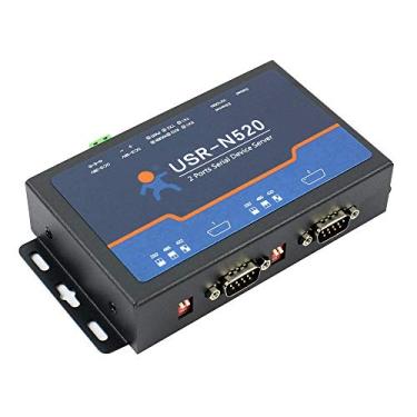Imagem de USR IOT USR-N520 Serial to Ethernet Server Conversor IP TCP Dispositivo Serial Duplo RS232 RS485 RS422 Multi-host Polling