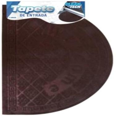 Imagem de Tapete decorativo para entrada de porta, emborrachado e antiderrapante, novo, emborrachado. - Cores sortidas