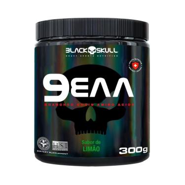 Imagem de Suplemento com Aminoácidos 9EAA pote de 300g - Black Skull-Unissex