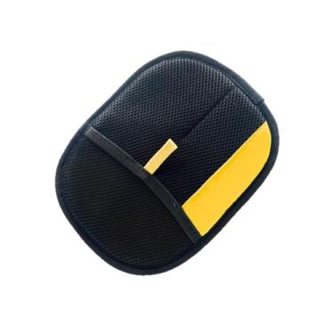 Imagem de wanhaoshangmao Novas luvas eletrostáticas para remoção de pelos para animais de estimação, escovação dupla direcional para remover pelos de cães e gatos, materiais de limpeza para animais de estimação