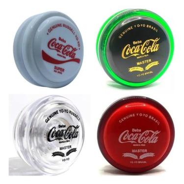 Imagem de Kit com 4 Yoyos Coca Original Premium Russell yoyo,ioio - Coca-Cola, K