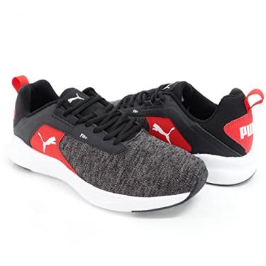 Imagem de Tênis de Corrida Comet 2 Alt SR BDP, Puma, Unissex, Preto/Vermelho/Branco, 42