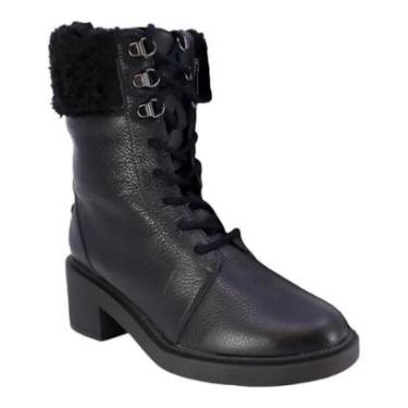 Imagem de Bota Usaflex Cano Médio Detalhe Pelo Feminina-Feminino