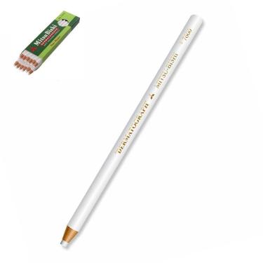 Imagem de Lápis Dermatográfico Mitsubishi 7600 Branco Com 12Un