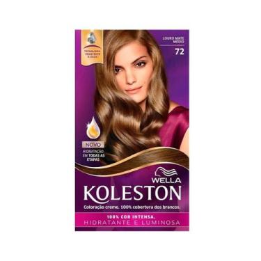Imagem de Coloração Koleston 72 Louro Mate Médio - Wella