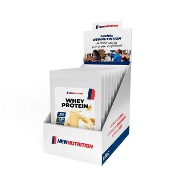 Imagem de Whey Protein Concentrado - 10 Sachês 30g Mousse de Maracujá - NewNutrition-Masculino