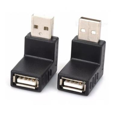 Imagem de Adaptador Usb 90 Graus F X M Tv LG Led Lcd Phico Samsun Sony