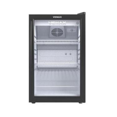 Imagem de Expositora de bebidas vv 100l preto fosco - Venax, 110V