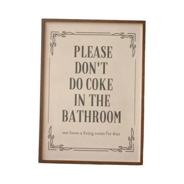 Imagem de Pintura Em Tela De Corações Animados Bege Estilo Retrô Sem Coca-Cola P