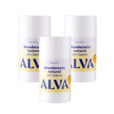 Imagem de 3 Desodorantes em Barra Infantil Camomila - Alva