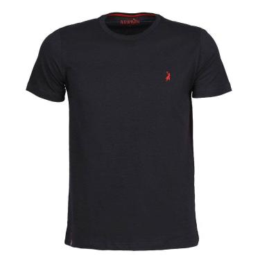 Imagem de Camiseta Masculina Preta Básica Austin Western 25058
