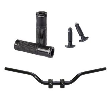 Imagem de Kit Manopla Peso Guidão Naked Xj6 Cb300 Hornet Cb650f Factor - Stark R
