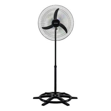 Imagem de Ventilador de Coluna 60cm New Preto Grade Aço altura máxima de 175 cm 