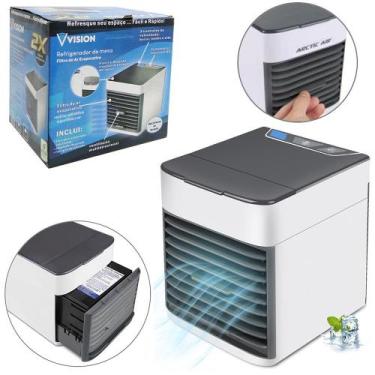 Imagem de Climatizador / umidificador de ar vision 5v com 3 velocidades + luz de