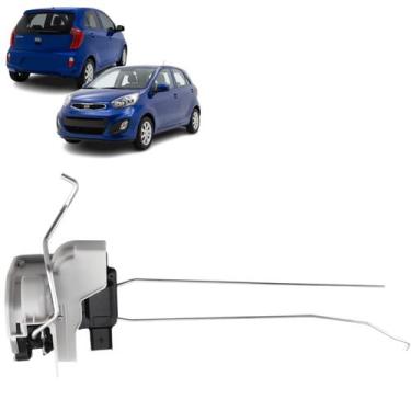 Imagem de Fechadura Elétrica Trava Tranca Porta Traseira Direita Passageiro Kia 