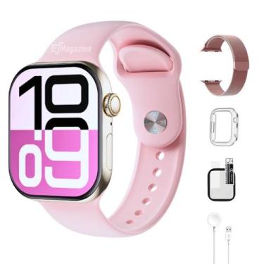 Imagem de Relógio Smartwatch W10 Mini Microwear Feminino Masculino 42mm Amoled R