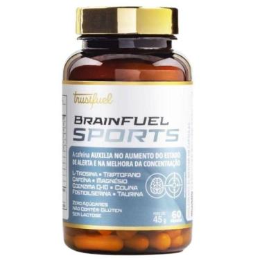 Imagem de Cafeína Brainfuel Sports 60 Cápsulas Trustfuel, Neutro