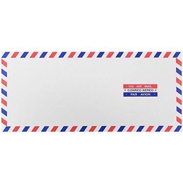 Imagem de Envelopes de correio aéreo JAM Paper – 25 envelopes por pacote, 50 Per Pack, #10 Business