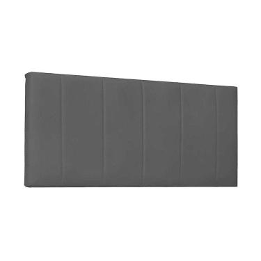 Imagem de Cabeceira Painel Arizona King 195cm Corino Preto