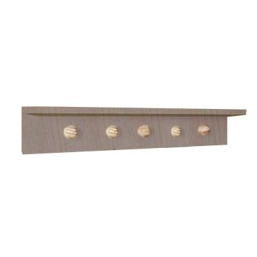 Imagem de Cabideiro Com Pendurador Em Pinus - Madeirado