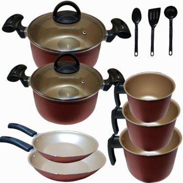 Imagem de Conjunto Teflon Antiaderente Com 10 Peças