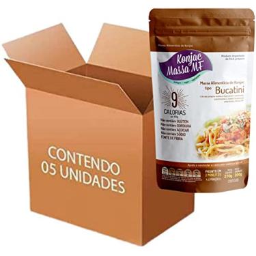 Imagem de Kit Macarrão Konjac 5 Unidades - Bucatini