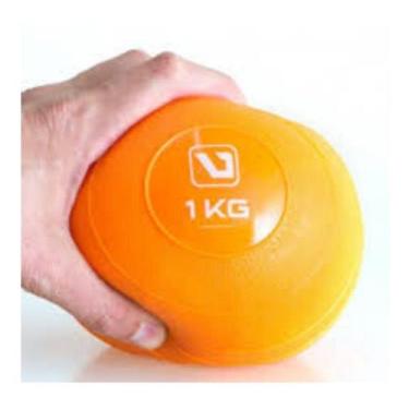 Imagem de Bola Peso Musculação Yoga 1 Kg Live Up