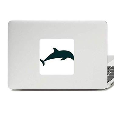 Imagem de Blue Ocean Streamline Decalque de vinil golfinho para natação Paster Laptop Adesivo Decoração PC