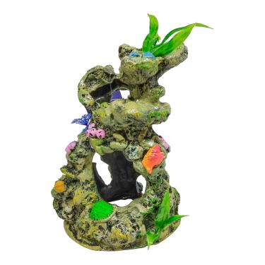Imagem de Enfeite Lester Rocha com Planta RS 026