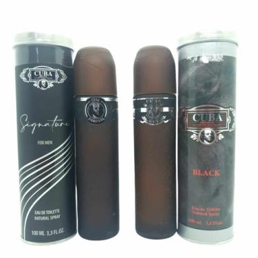 Imagem de Perfume Cuba Signature Importado + Cuba Black Importado 100 Ml - Cuba
