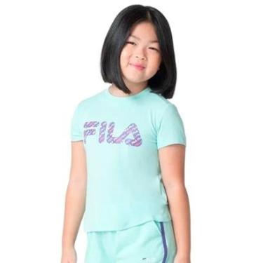 Imagem de Camiseta Fila Letter Slim Infantil-Feminino