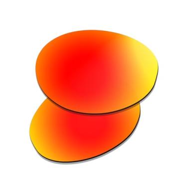 Imagem de Prizo ORL Lentes polarizadas de substituição para óculos de sol Oakley Eye Jacket Redux OO9438 - Multicores (Fire Iridium)