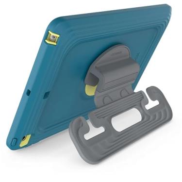 Imagem de OtterBox Capa feita para crianças para iPad 7ª, 8ª e 9ª geração (tela de 10,2 polegadas - versão 2019, 2020 e 2021) com suporte de suporte e suporte para encosto de cabeça de carro - Galaxy Runner