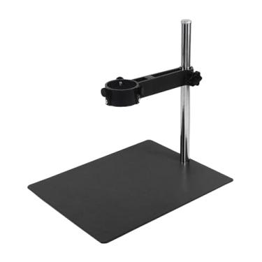 Imagem de Esquirla Braçadeira do suporte da máquina da peça da mão do ar quente, suporte giratório ajustável da liga de alumínio para a estação de solda, máquina de