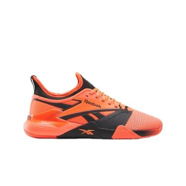 Imagem de Reebok Tênis unissex adulto Nano Court, Coral digital/preto/cinza 6, 13.5 Women/12 Men
