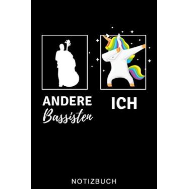 Imagem de Andere Bassisten Ich Notizbuch: A5 WOCHENPLANER Geschenkideen für Bassisten - Kontrabass - Jazz - Musik - Buch - Geschenk für Erwachsene Kinder Anfänger - Bücher - Bass