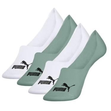 Imagem de 4 Pares De Meias Sapatilha Invisível Cotton Algodão Masculino - Selene