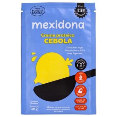 Imagem de Sopa de Caneca Proteica de Cebola Sem Glúten, Vegana Mexidona 30g
