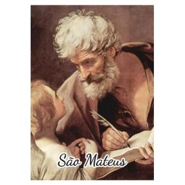 Imagem de 3000 Santinho São Mateus (oração no verso) - 7x10 cm - Santinhos do Br