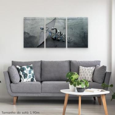 Imagem de Quadros Decorativos 3 Peças Escritório De Contabilidade - NEYRAD