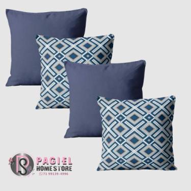 Imagem de Kit Com 4 Capas de almofada  40cmx40cm - pagiel homestore