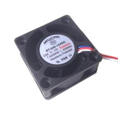 Imagem de Cooler Nework 12V RT040 11.110 40X40X20mm ROLAMENTO Amp.: 0,16 RPM: 70