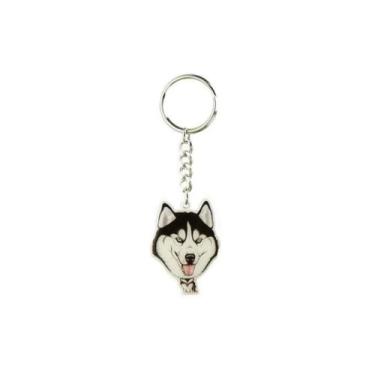 Imagem de Chaveiro Heads De Metal - Siberian Husky - The Heads
