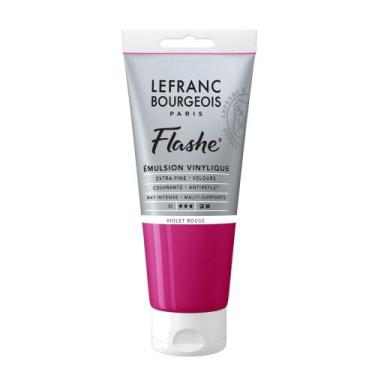Imagem de Tinta Acrílica Flashe Lefranc 80ml 618 Red Violet - Lefranc Bourgeois,