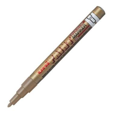Imagem de Marcador Permanente UniPaint PX-21 OURO Traço 0.8-1.2mm